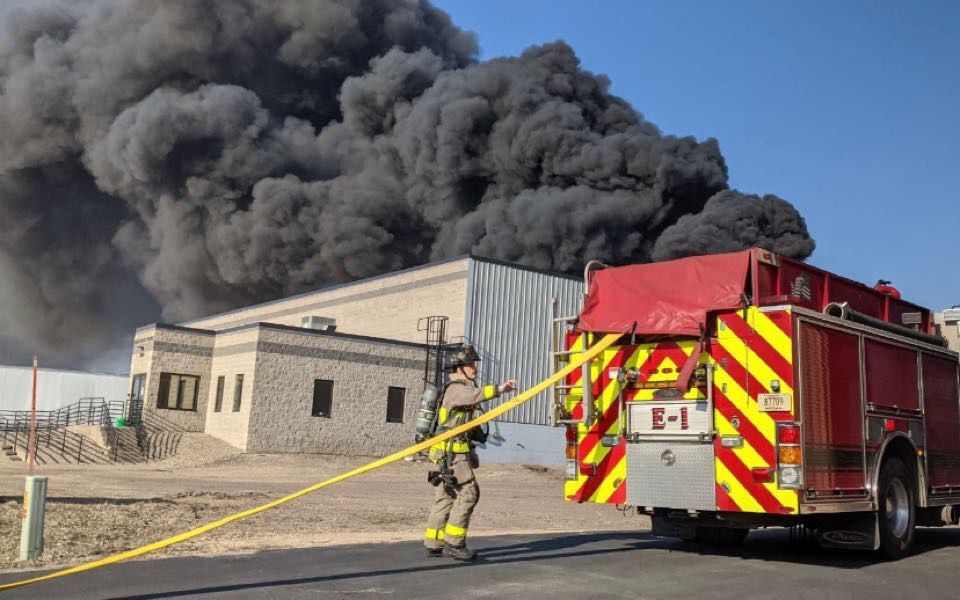 Fire at Alter Metal Recycling